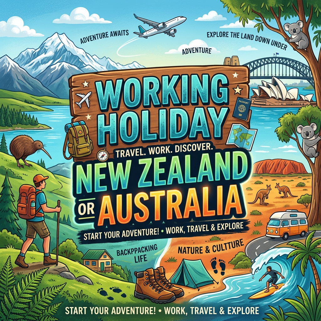 Working Holiday | Australia or New Zealand 2026/27?